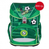 Школьный ранец 8405, расцветки Футбол на траве,  ErgoFlex (800 гр.)