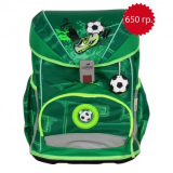 Школьный ранец 8403, расцветки Футбол на траве,   SuperLight (650 гр.)