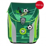 Школьный ранец 8408, расцветки Футбол на траве,  MAX (950 гр.)